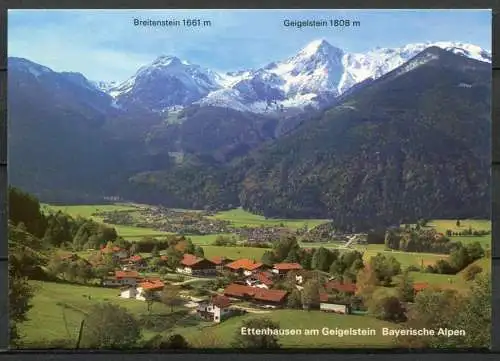 (04373) Ettenhausen am Geigelstein / Bayerische Alpen - n. gel. - Ruperti Qualitätskarte