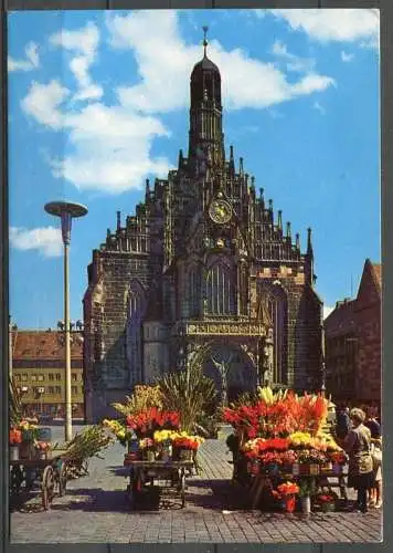 (04367) Nürnberg - Frauenkirche - gel. - Andres + Co Verlag