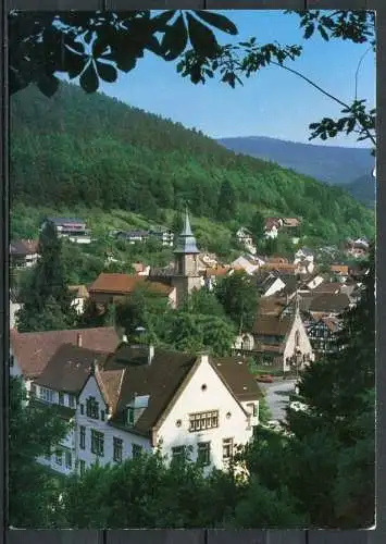 (4366) Bad Herrenalb/Schwarzwald - Therme (35°C) - Heilklima - n. gel. - Metz Ansichtskarten