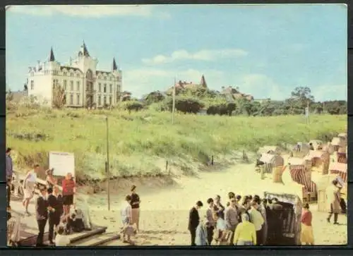 (4351) Zinnowitz -  Insel Usedom - Am Strand - n. gel. - DDR - E 1/67 Zin - Walter Werner KG Verlag