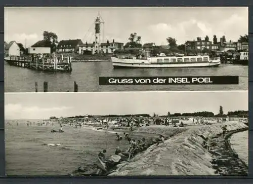 (4349) Gruß von der Insel Poel - Timmendorf - Echt Foto - n. gel. - DDR - VEB Ansichtskartenverlag