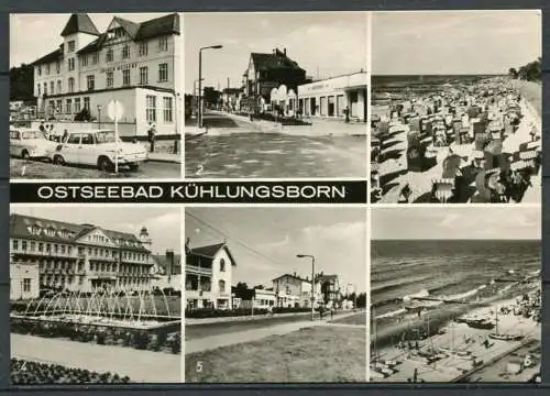 (4346) Ostseebad Kühlungsborn - Mehrbildkarte - Echt Foto - n. gel. - DDR - VEB Bild und Heimat