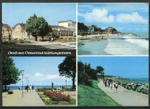 (4345) Gruß aus Ostseebad Kühlungsborn - Mehrbildkarte - n. gel. - DDR - VEB Ansichtskartenverlag