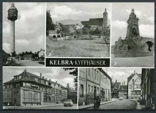 (04335) Kelbra - Kyfhäuser - Mehrbildkarte - gel. - DDR - Bild und Heimat