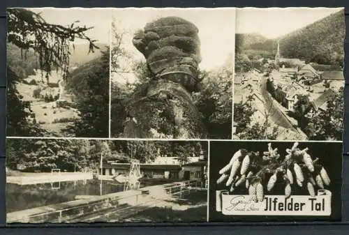 (04332) Gruß aus dem Ilfelder Tal - n. gel. - Echte Fotografie - DDR - DTVL