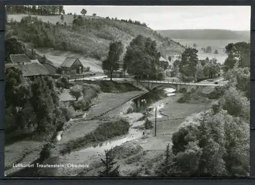 (4318) Luftkurort Trautenstein/ Oberharz - n. gel. - Echt Foto - DDR - Bild und Heimat Reichenbach