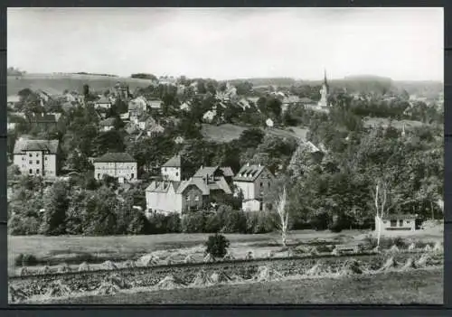 (4301) Elterlein im Erzgebirge - Gesamtansicht - n. gel. - DDR - Echt Foto - Verlag R. Kallmer