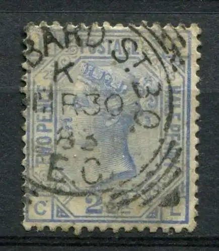 Grossbritannien Nr.59 Platte:23        O  used                (1422)