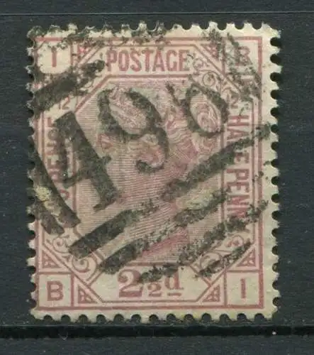 Grossbritannien Nr.47 Platte:12        O  used                (1412)