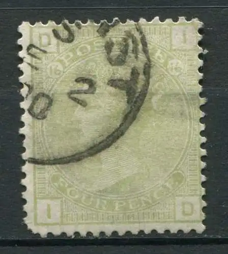 Grossbritannien Nr.48 Platte:16        O  used                (1409)