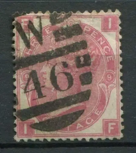 Grossbritannien Nr.28 Platte:9        O  used                (1392)