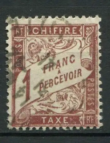 (1678) Frankreich Porto Nr.24           O  gestempelt