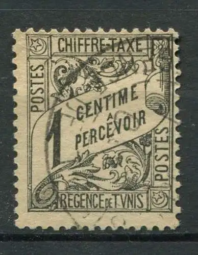 (1676) Frankreich Porto Nr.10           O  gestempelt