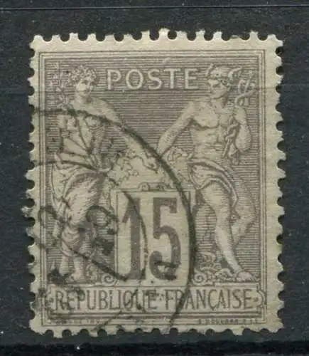 (1653) Frankreich Nr.61 II           O  gestempelt