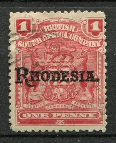 Britische Südafrika - Gesellschaft Nr.83         O  used       (031)