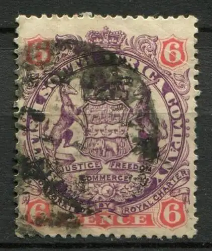 Britische Südafrika - Gesellschaft Nr.30 II         O  used       (012)