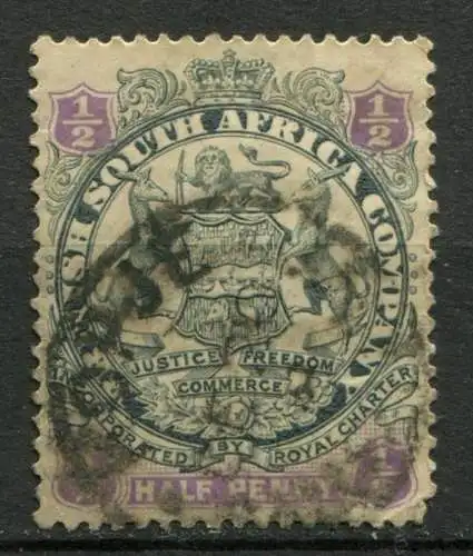 Britische Südafrika - Gesellschaft Nr.25         O  used       (003)