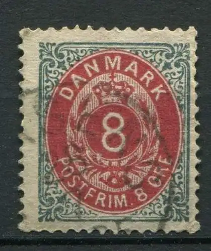 Dänemark Nr.25 II YA          O  used        (815)