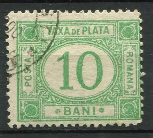 Rumänien Porto Nr.21       O  used       (887)