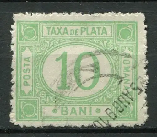 Rumänien Porto Nr.11       O  used       (884)