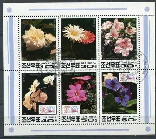 Nr.3241/6 KB        O  used       (055) Blumen