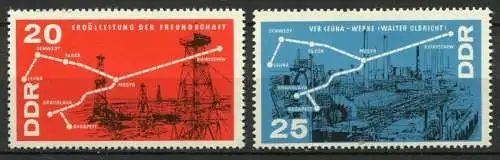 DDR  Nr.1227/8             **  mint             (23549) ( Jahr 1966 )