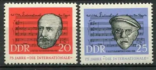 DDR  Nr.966/7         **  mint             (23473) ( Jahr 1963 )