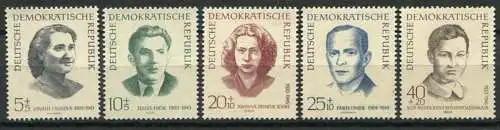 DDR  Nr.881/5       **  mint             (23448) ( Jahr 1962 )