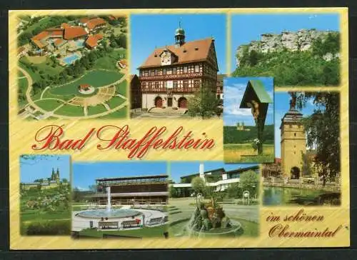 (03924) Bad Staffelstein / Mehrbildkarte - gel. 2005 - Oberfränkischer Ansichtskartenverlag Bouillon, Bayreuth