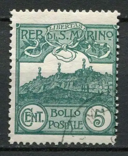 (721) San Marino Nr.35       O  gestempelt