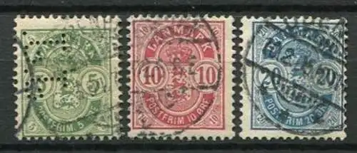 Dänemark Nr.34/6         O  used        (794)