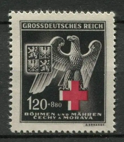 Böhmen und Mähren Nr.132             **  MNH          (267)