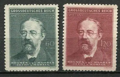 (270) Böhmen und Mähren Nr.138/9             **  postfrisch