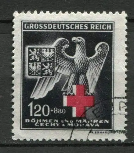 Böhmen und Mähren Nr.132             O  used          (268)