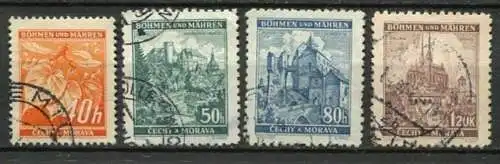 Böhmen und Mähren Nr.38/41             O          (249)