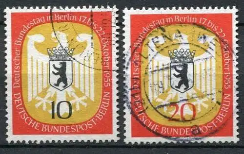 (2000) Berlin West Nr.129/30        O  gestempelt