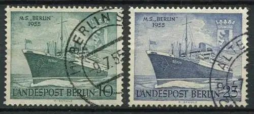 (1991) Berlin West Nr.126/7        O   gestempelt