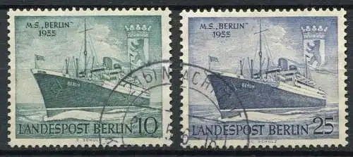 Berlin West Nr.126/7        O  used        (1990)