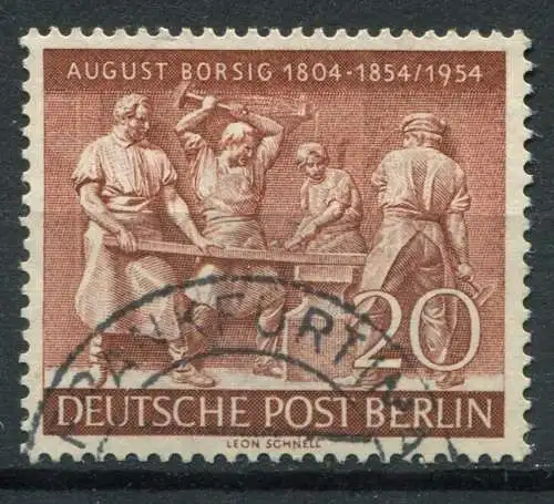 Berlin West Nr.125        O  used        (1985)