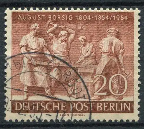 Berlin West Nr.125        O  used        (1984)