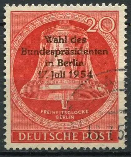 Berlin West Nr.118        O  used        (1968)