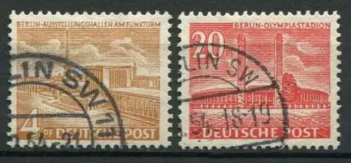 (1944) Berlin West Nr.112/3        O  gestempelt
