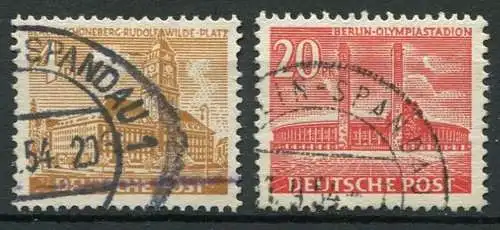 (1943) Berlin West Nr.112/3        O  gestempelt