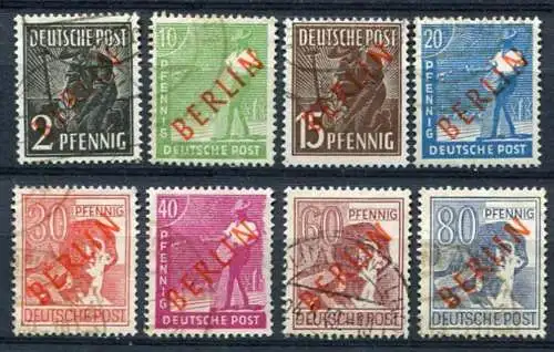 (1909) Berlin West ex.Nr.21/32        O  gestempelt