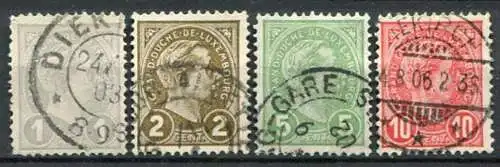 Luxemburg ex.Nr.67/71               O  used                   (429)