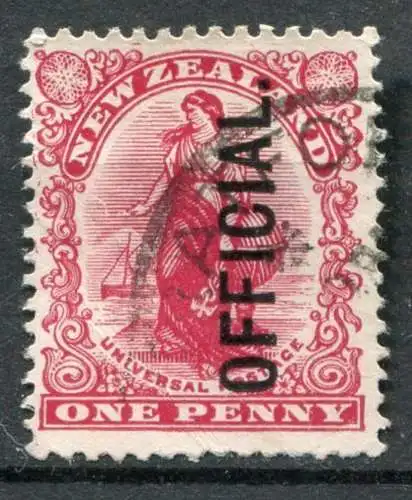 Neuseeland Dienst Nr.12                 O  used                   (067)