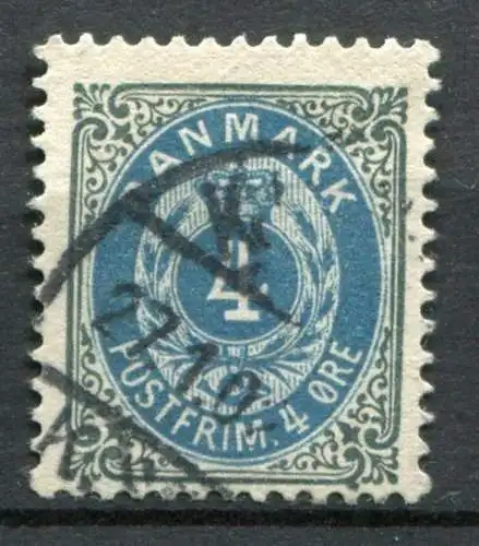 Dänemark Nr.22 II Y B        O  used        (716)