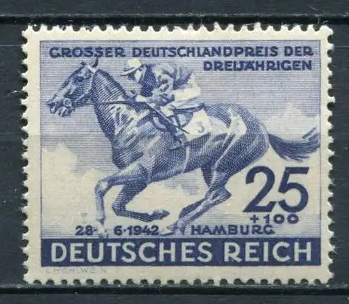 Deutsches Reich Nr.814         *  unused         (3748)