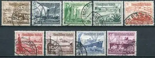 Deutsches Reich Nr.651/9         O  used         (3721)