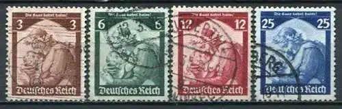 Deutsches Reich Nr.565/8         O  used         (3707)